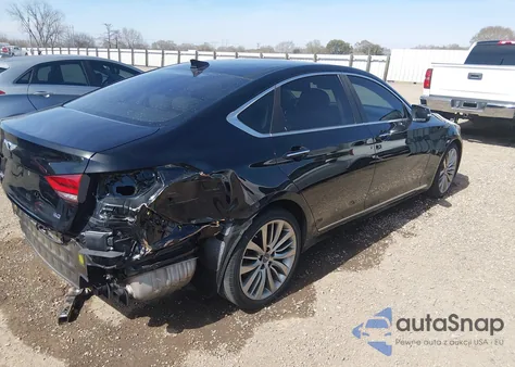 2017 Genesis G80 5.0 Ultimate z USA, uszkodzony, nr VIN KMHGN4JF1HU206731